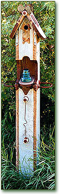 Birdhouse Post by Fowl Places