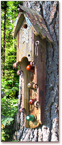 Custom Trademark Birdhouse by Fowl Places